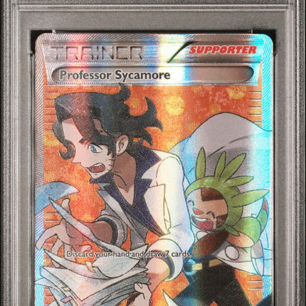 2016 Pokemon Xy Steam Siege #114 Fa/Prof. Sycamore Steam Siege PSA 9