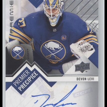 Devon Levi 2023-24 Upper Deck Premier #PPR-DL Premier Precipice Auto Rookies