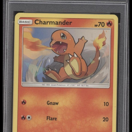 2019 Pokemon Sun & Moon Hidden Fates #7 Charmander Hidden Fates PSA 9
