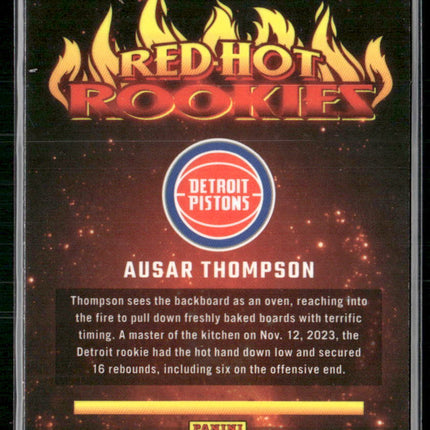 2023-24 Donruss Optic #8 Ausar Thompson Red Hot Rookies Holo