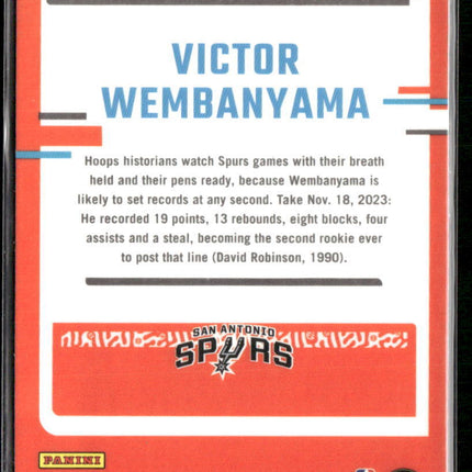 2023-24 Donruss Optic #4 Victor Wembanyama The Rookies