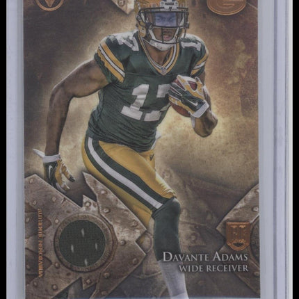 Davante Adams 2014 Topps Valor #VRR-DA Rookie Relics Speed #/99