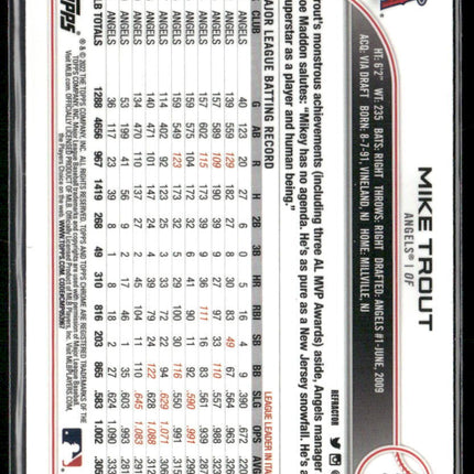 2022 Topps American League All-Stars #AL-6 Mike Trout