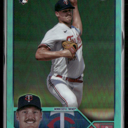 2023 Topps Chrome Update #USC188 Brent Headrick Aqua #/199