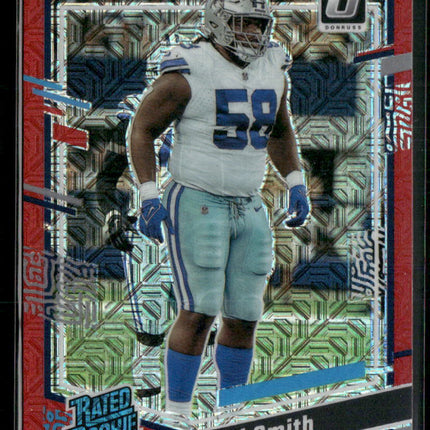 2023 Donruss Optic #228 Mazi Smith Red Mojo