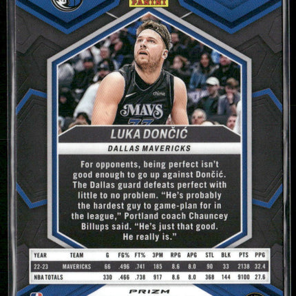 2023-24 Panini Mosaic #285 Luka Doncic City Edition