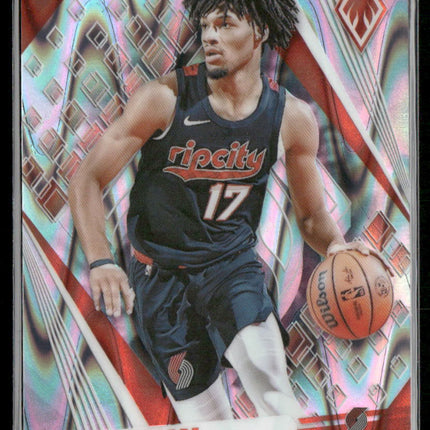 2023-24 Panini Phoenix #29 Shaedon Sharpe Seismic #/125
