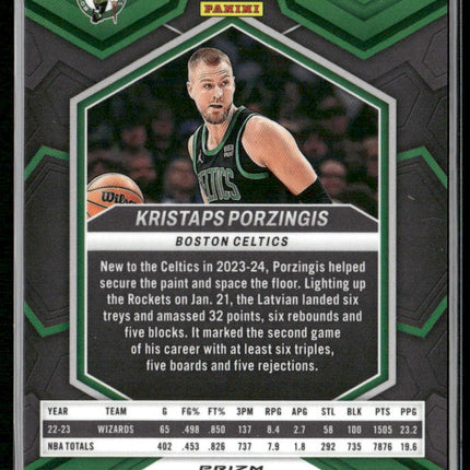 2023-24 Panini Mosaic #169 Kristaps Porzingis Blue #/199