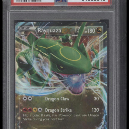 2015 Pokemon Xy Roaring Skies #60 Rayquaza Ex Roaring Skies PSA 9