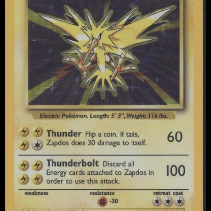 Zapdos Base Set #016/102