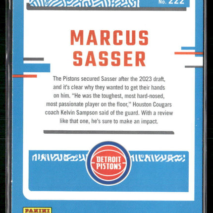 2023-24 Donruss #222 Marcus Sasser Choice