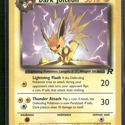 Pokemon Team Rocket #38/82 Dark Jolteon