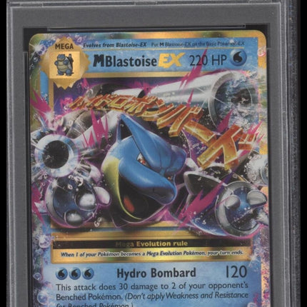 2016 Pokemon Xy Evolutions #22 M Blastoise Ex Evolutions PSA 9