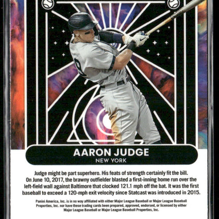2022 Donruss Optic #MTH-15 Aaron Judge Mythical Holo Prizm