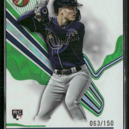 2024 Topps Pristine #215 Curtis Mead Green Refractors #/150