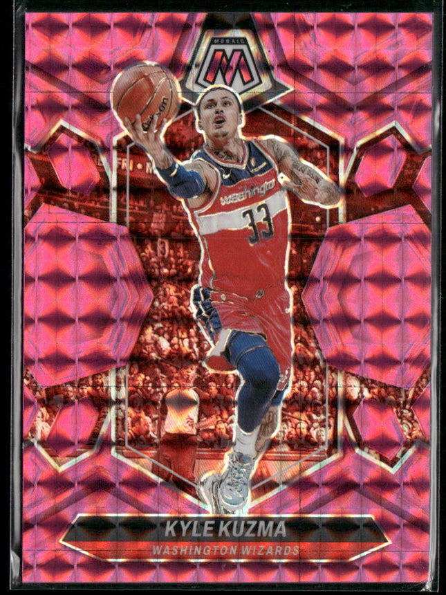 2023-24 Panini Mosaic #175 Kyle Kuzma Pink #/149