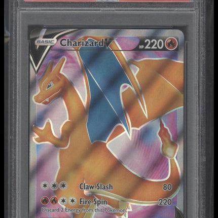 2020 Pokemon Swsh Black Star Promo #050 Charizard V Chmpn.Path PSA 9