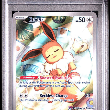 Eevee 2025 Pokemon Svp En-Sv Black Star Promo #173 Pokemon Center PSA 9