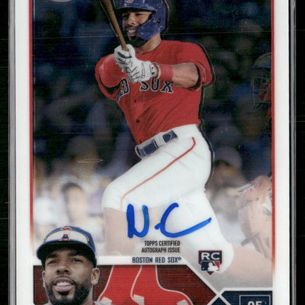 2023 Topps Chrome Update Narciso Crook Autographs