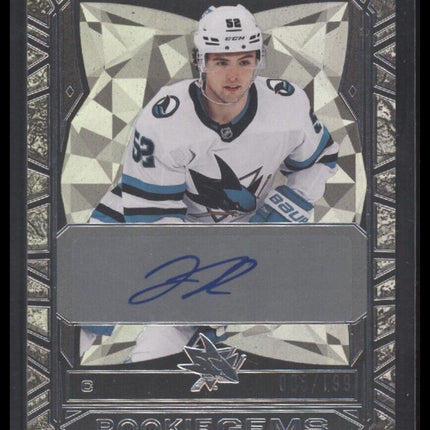 2023-24 Black Diamond #RG-TR Tristen Robins Rookie Gems Signatures #/199