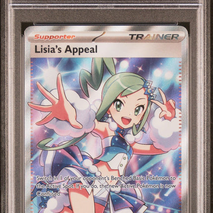 Lisia'S Appeal 2024 Pokemon Ssp En-Surging Sparks #234 Ultra Rare PSA 9