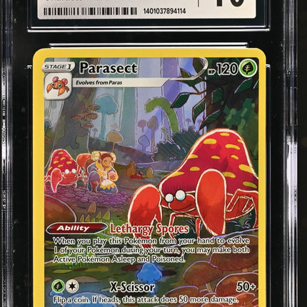 Parasect 2022 Lost Origin #TG01/TG30 CGC 10