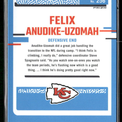 2023 Donruss Optic #256 Felix Anudike-Uzomah Red Mojo