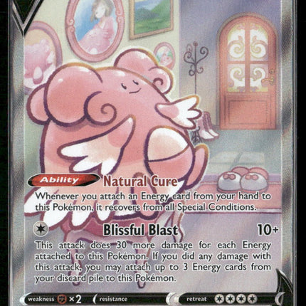 Blissey V (Alternate Full Art) SWSH06: Chilling Reign #183/198