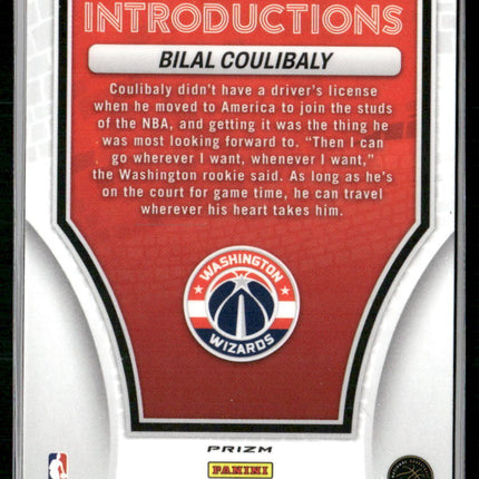 2023-24 Panini Mosaic #19 Bilal Coulibaly Introductions Mosaic