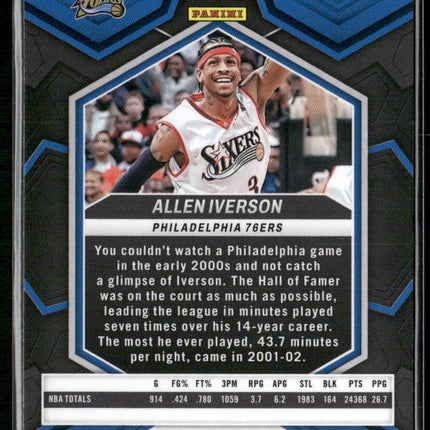 2023-24 Panini Mosaic #300 Allen Iverson Red
