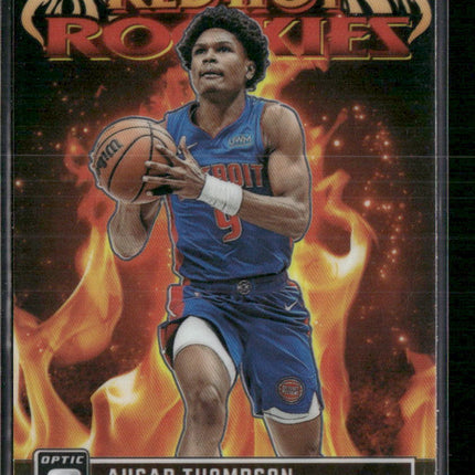 2023-24 Donruss Optic #8 Ausar Thompson Red Hot Rookies Holo