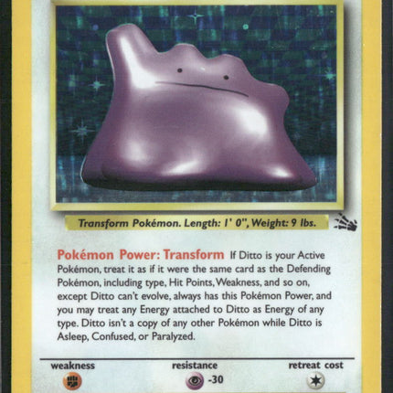 Pokemon Fossil #03/62 Ditto