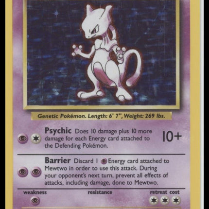 Mewtwo Base Set #010/102