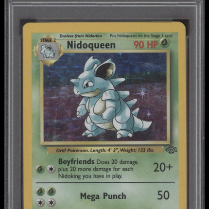 Nidoqueen-Holo 1999 Pokemon Jungle #7 PSA 4