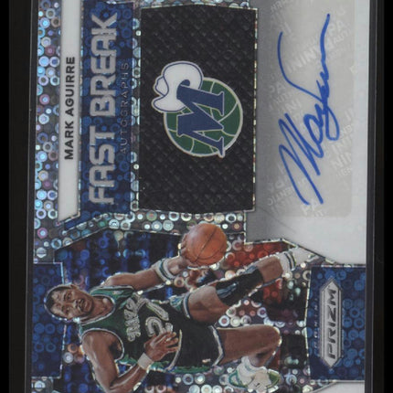 2023-24 Panini Prizm #FB-MAD Mark Aguirre Fast Break Autographs