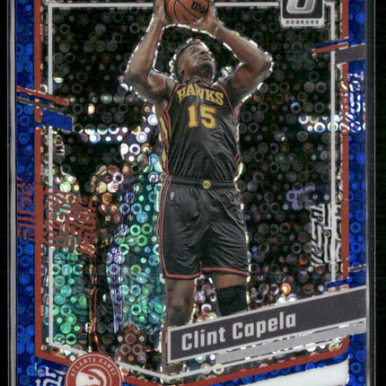 2023-24 Donruss Optic #5 Clint Capela Fast Break Blue #/49