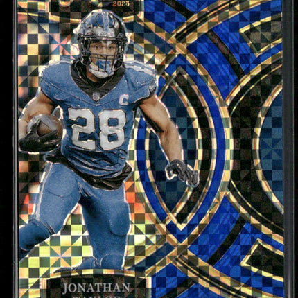 2023 Panini Select #127 Jonathan Taylor Blue Prizms #/149