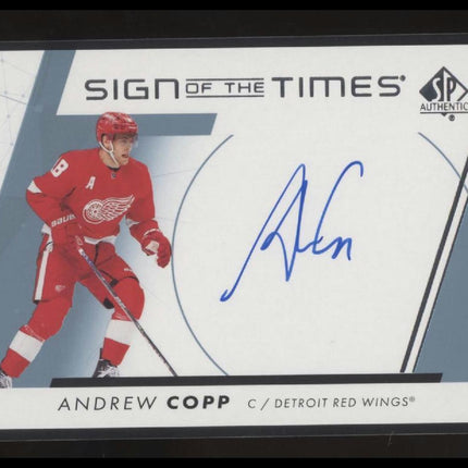 2023-24 SP Authentic Andrew Copp 2022-23 SP Authentic Update: Sign of the Times