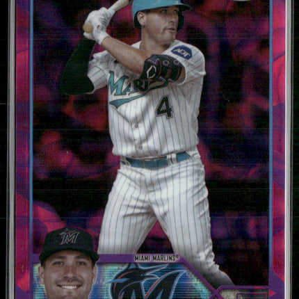 2023 Topps Chrome Update #USC77 Nick Fortes Magenta/Purple Lava Lamp #/299