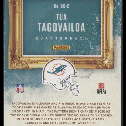 Tua Tagovailoa 2020 Panini Chronicles #GK-2 Gridiron Kings Pink