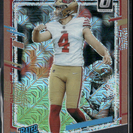 2023 Donruss Optic #289 Jake Moody Bronze Mojo #/35