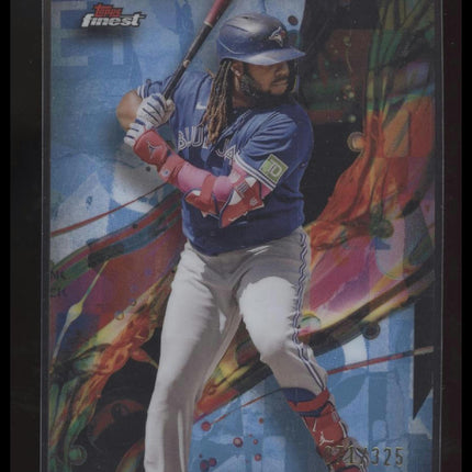 2024 Finest #71 Vladimir Guerrero Jr. Sky Blue Refractors #/325