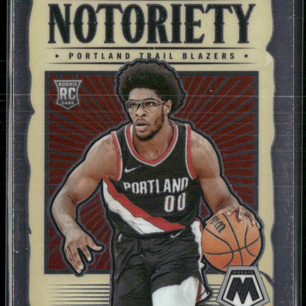 2023-24 Panini Mosaic #4 Scoot Henderson Noteriety