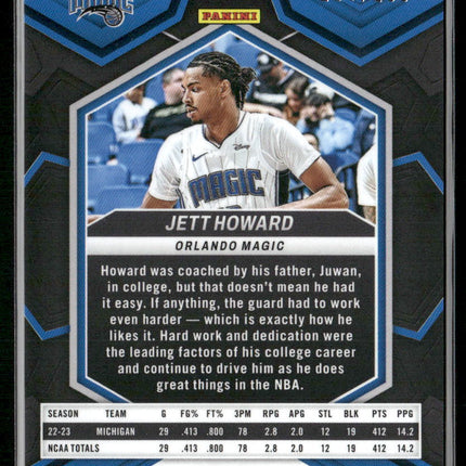 2023-24 Panini Mosaic #240 Jett Howard Blue #/199