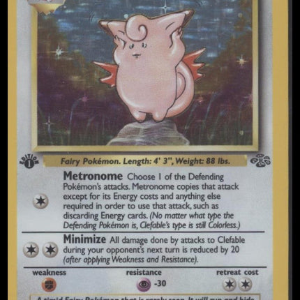 Clefable (1) Jungle #01/64 - 1st Edition