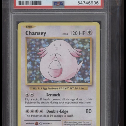 2016 Pokemon Xy Evolutions #70 Chansey-Holo Evolutions PSA 9