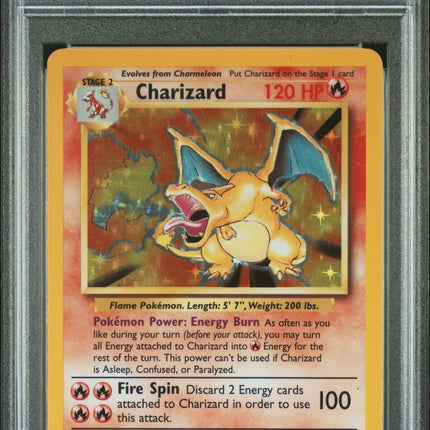 1999 Pokemon Game #4 Charizard-Holo PSA 6