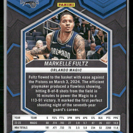 2023-24 Panini Mosaic #192 Markelle Fultz Blue #/199