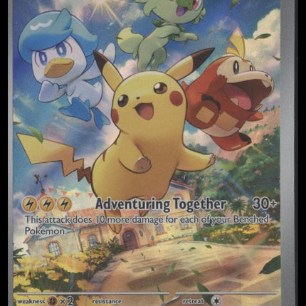 Pikachu SV: Scarlet & Violet Promo Cards #027