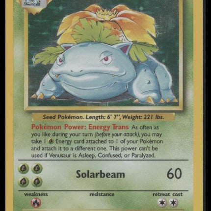 Venusaur Base Set #015/102